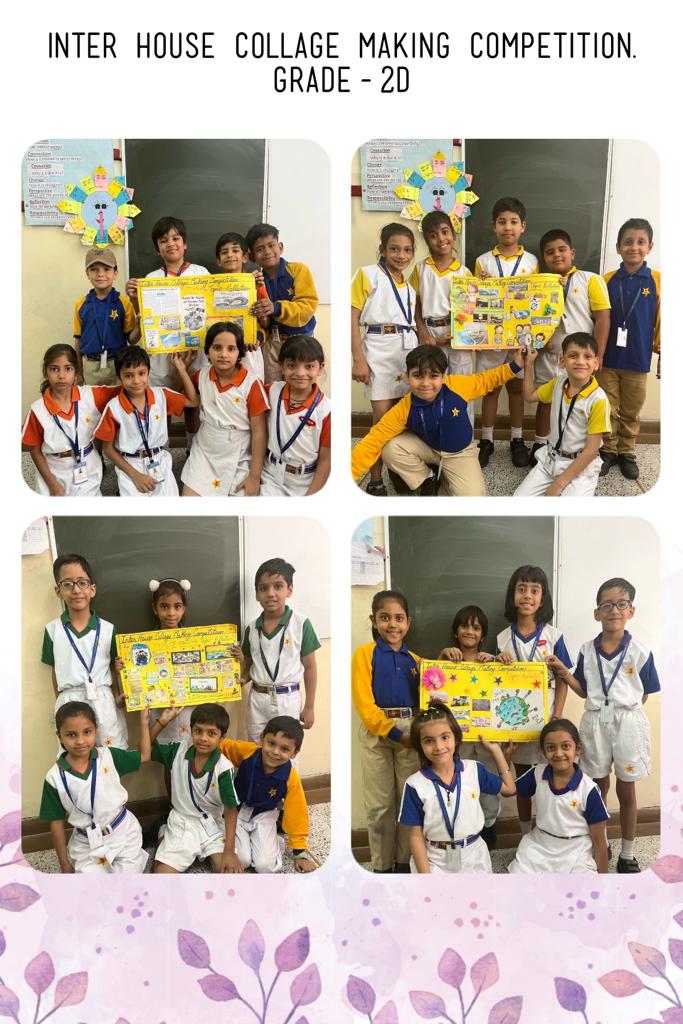 Inter House Collage Making Competition